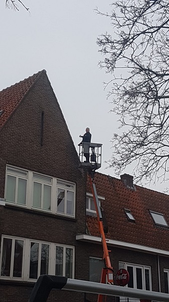  stormschade dak Heemskerk